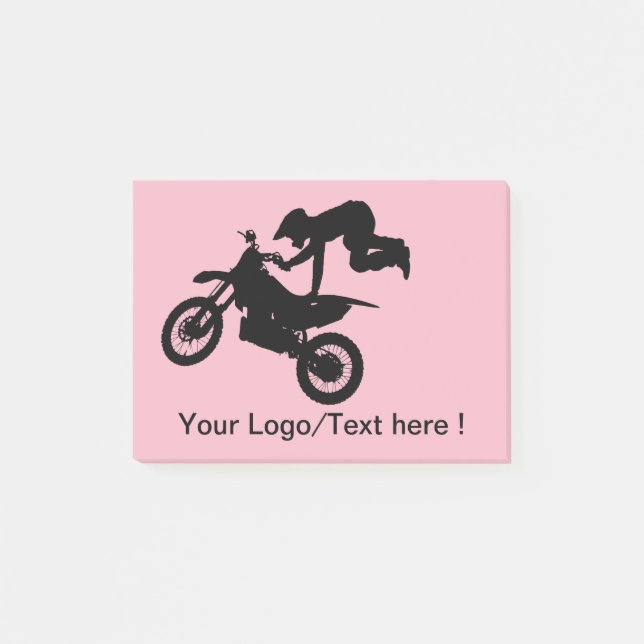 Notas Post-it® motocros (Anverso)