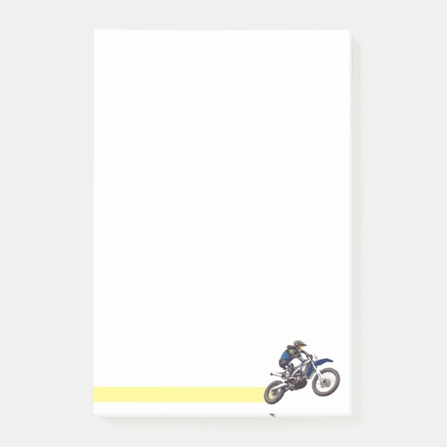 Notas Post-it® Motocross (Anverso)