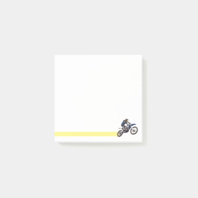 Notas Post-it® Motocross (Anverso)