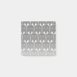 Notas Post-it® Muchos patrones de gatos negros