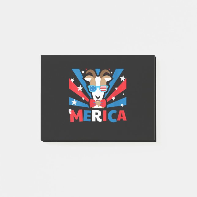 Notas Post-it® Mujeres Merica Goat (Anverso)