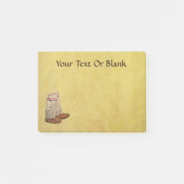 Notas Post-it® Mukluks (Anverso)
