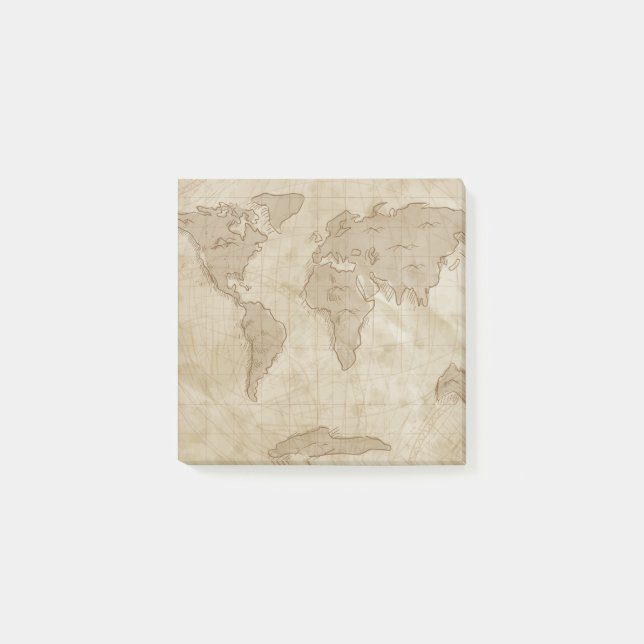 Notas Post-it® Mundo (Anverso)