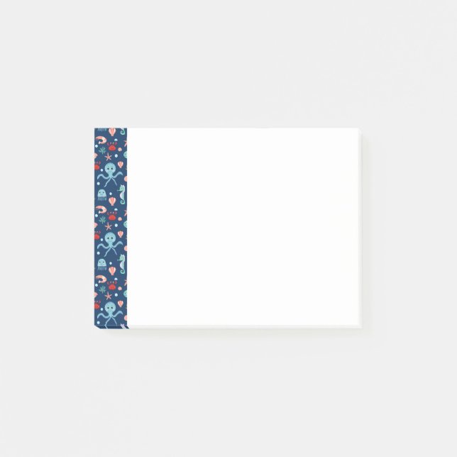 Notas Post-it® Mundo Marino (Anverso)