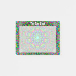 Notas Post-it® Mundo psicodélico