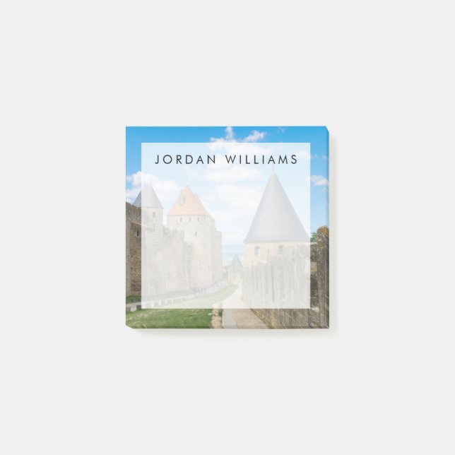 Notas Post-it® Murallas medievales de Carcassonne (Anverso)
