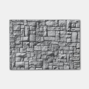 Notas Post-it® Muro de piedra