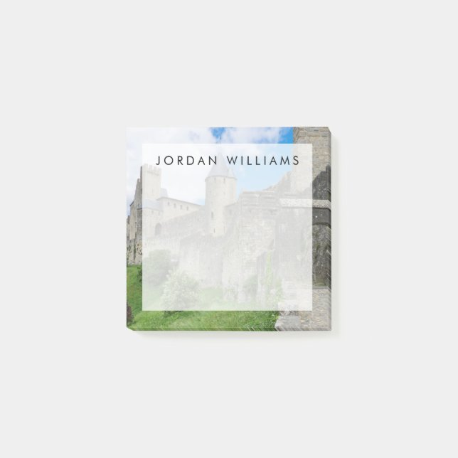 Notas Post-it® Muro fortificado de Carcasona (Anverso)