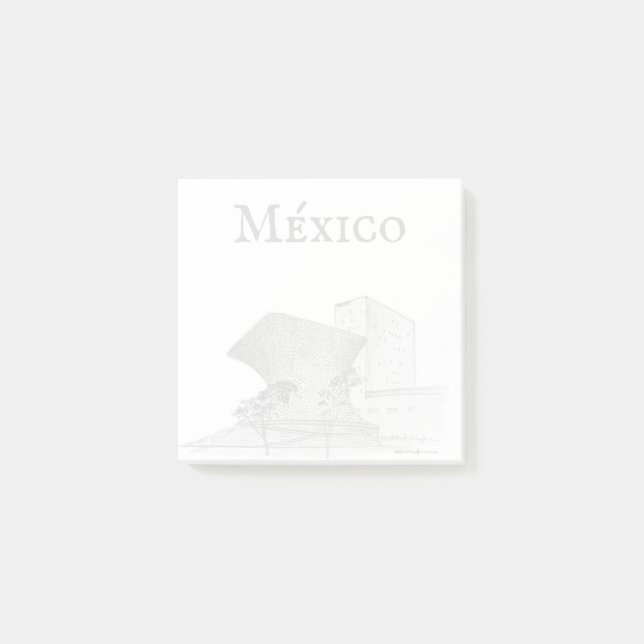 Notas Post-it® Museo Soumaya, Ciudad de México, México (Anverso)