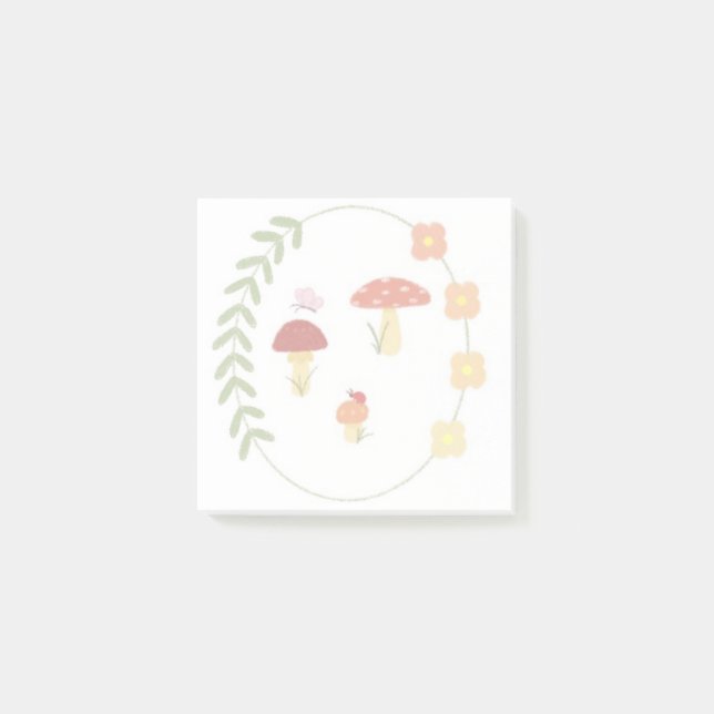 Notas Post-it® Mushroom (Anverso)