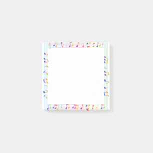 Notas Post-it® Music Notes, profesor de música