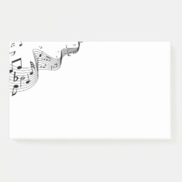 Notas Post-it® Music Post It Notes