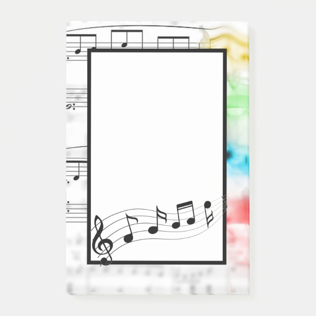 Notas Post-it® Música (Anverso)