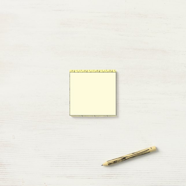 Notas Post-it® Música negra (Escritorio)