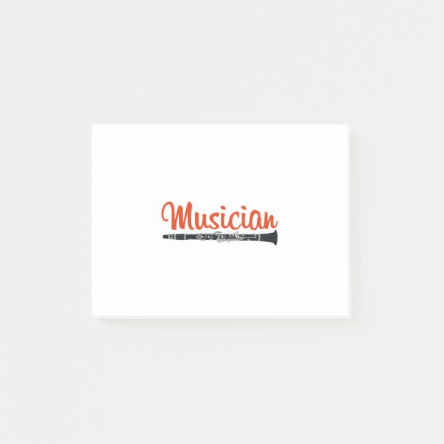 Notas Post-it® Músico (Anverso)