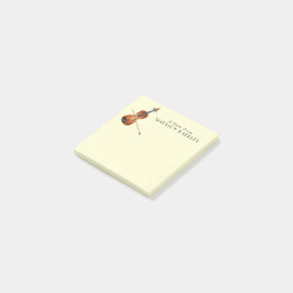 Notas Post-it® Músico de Viola Violin Music Teacher