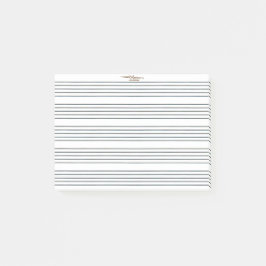 Notas Post-it® Musik- Instrument - Notenlinien - Notenpapier