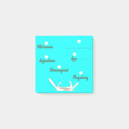 Notas Post-it® Musikunterricht - Instrumentalunterricht - mit Was