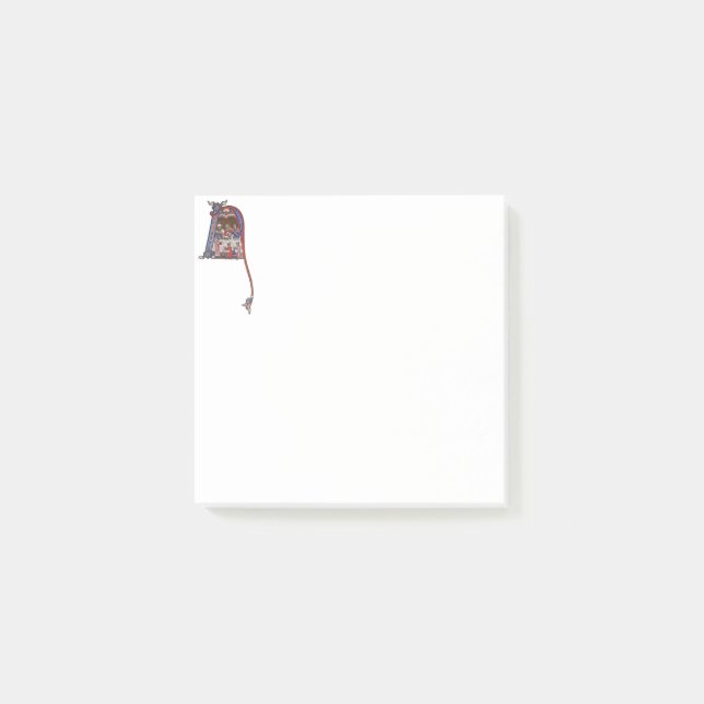 Notas Post-it® N inicial iluminado (Anverso)