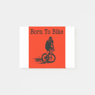 Notas Post-it® Nacido en bicicleta