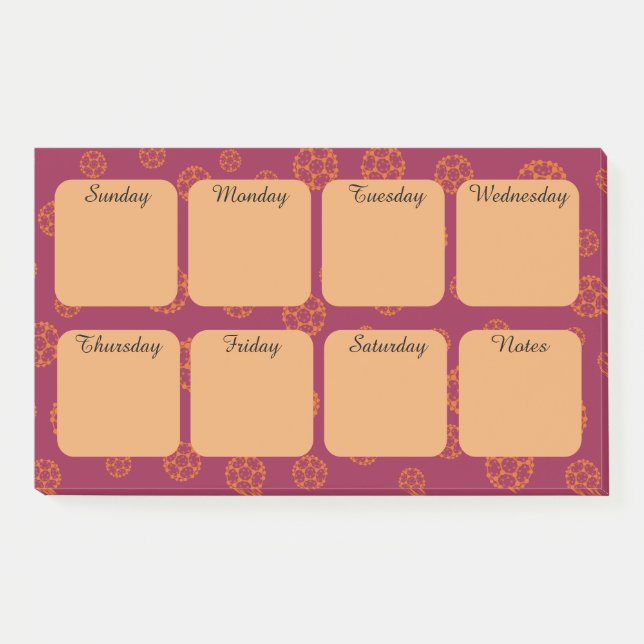 Notas Post-it® Nanociencia Fullerene (Anverso)