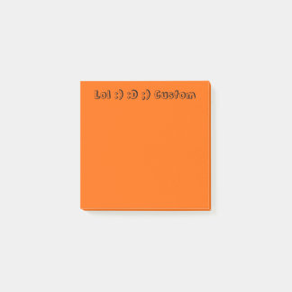 Notas Post-it® Naranja