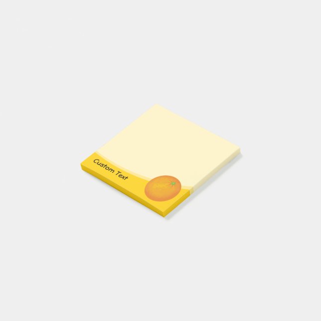 Notas Post-it® Naranja (En perspectiva)