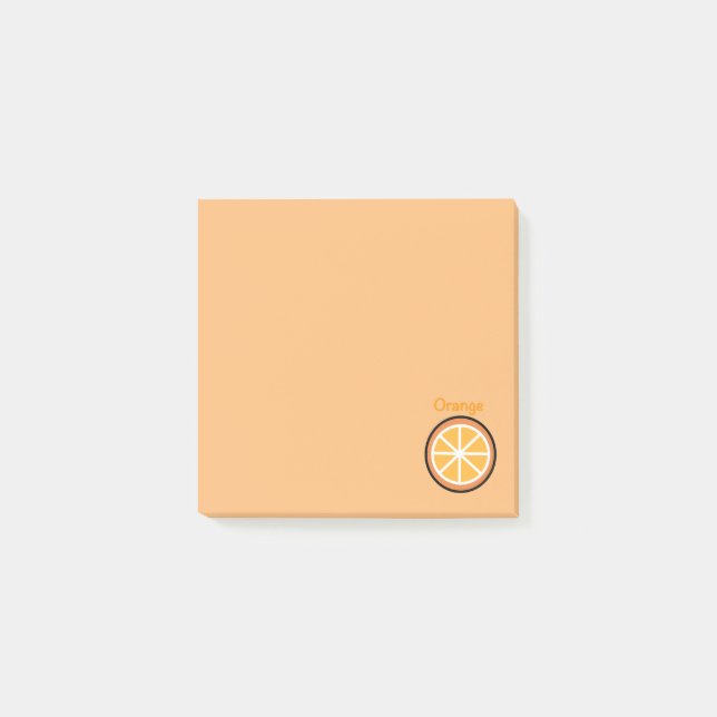 Notas Post-it® Naranja (Anverso)
