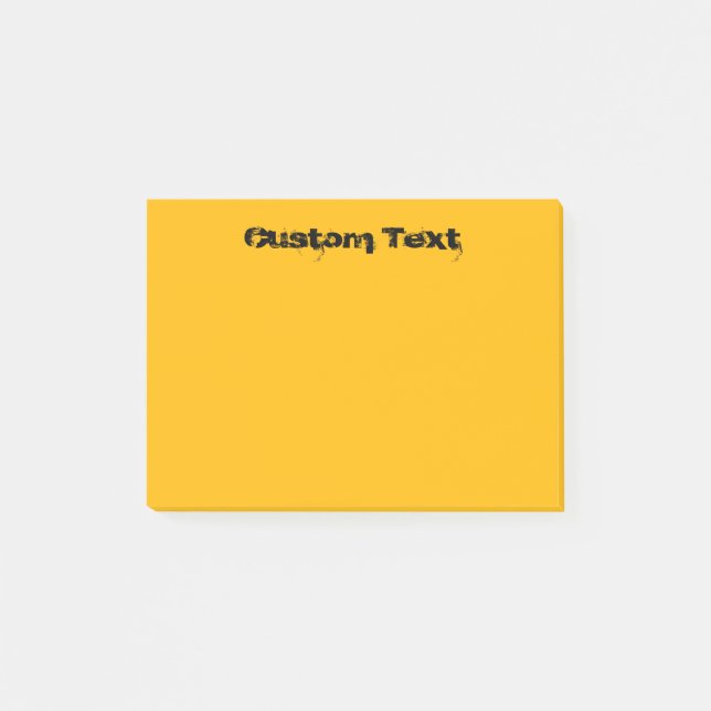 Notas Post-it® Naranja/amarillo (Anverso)