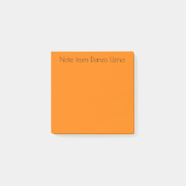 Notas Post-it® Naranja brillante