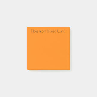 Notas Post-it® Naranja brillante