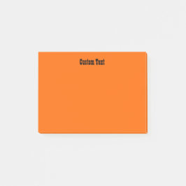 Notas Post-it® Naranja cálido