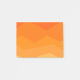 Notas Post-it® Naranja Fade