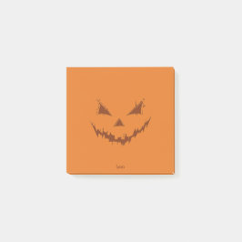 Notas Post-it® Naranja Jack O Lantern