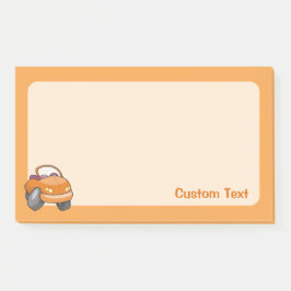 Notas Post-it® Naranja Personalizado Car