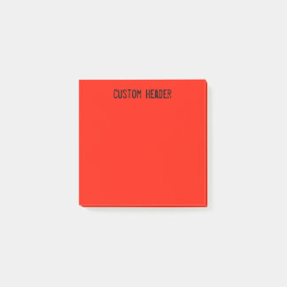 Notas Post-it® Naranja/Rojo