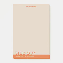 Notas Post-it® Naranja - Serie natural