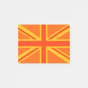 Notas Post-it® Naranja Sindicato Jack Decoración de Bandera Britá