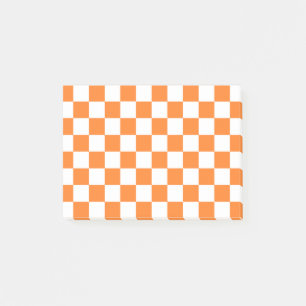 Notas Post-it® Naranja y blanco controlados