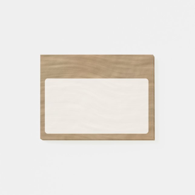 Notas Post-it® Natural Tan Sandstone Look Background (Anverso)