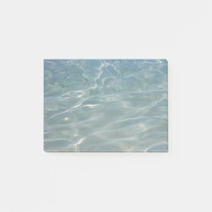 Notas Post-it® Naturaleza azul del Resumen del Agua del Caribe