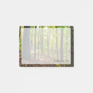 Notas Post-it® Naturaleza canadiense  Bosque vibrante