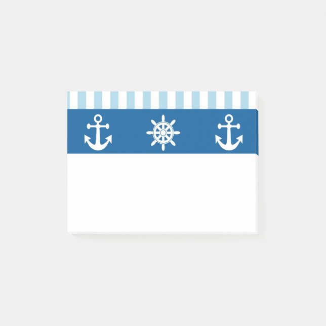 Notas Post-it® Nautica (Anverso)