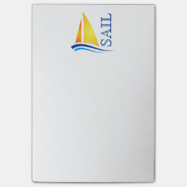 Notas Post-it® Nautical Sail Modern