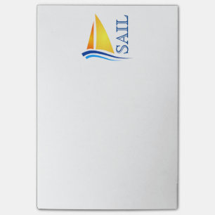 Notas Post-it® Nautical Sail Modern