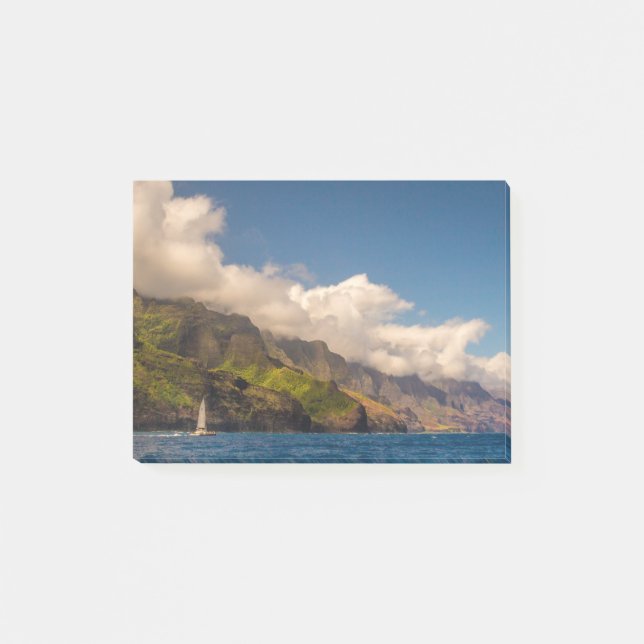 Notas Post-it® Navegar Por La Costa (Anverso)