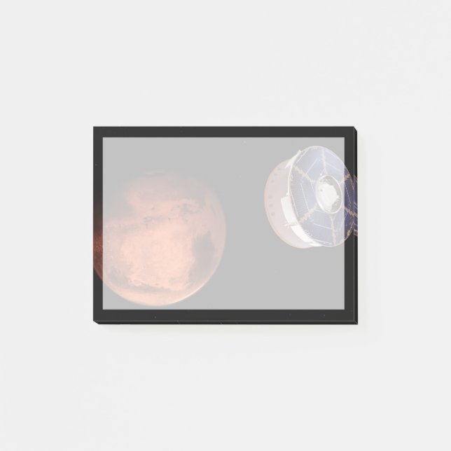 Notas Post-it® Naves Espaciales Que Llevan El Rover Perseverante (Anverso)