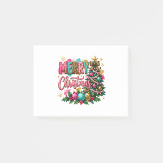 Notas Post-it® Navidad elegante y alegre