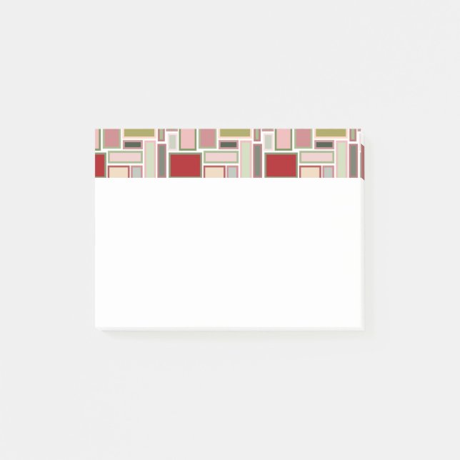 Notas Post-it® Navidades Boho Rectangles (Anverso)