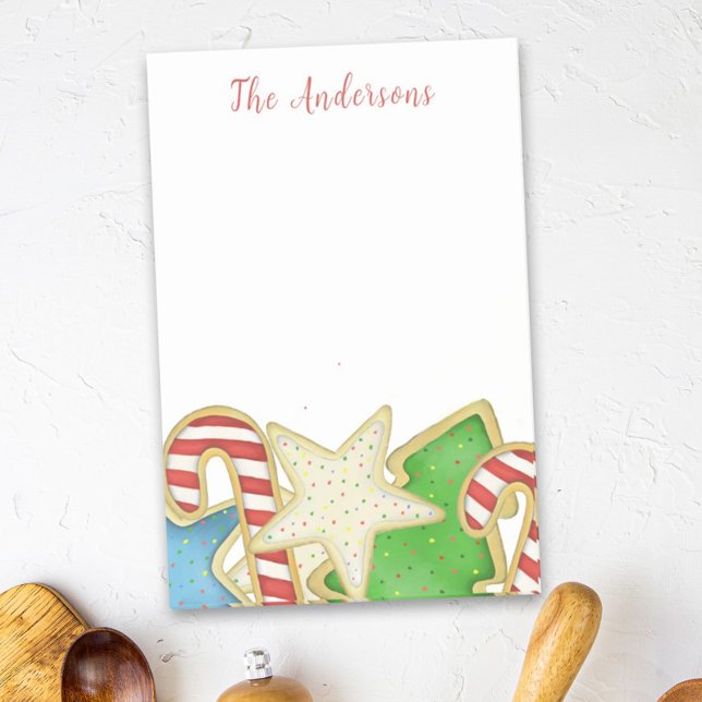 Notas Post-it® Navidades burlaron a las galletas de festividades (Subido por el creador)
